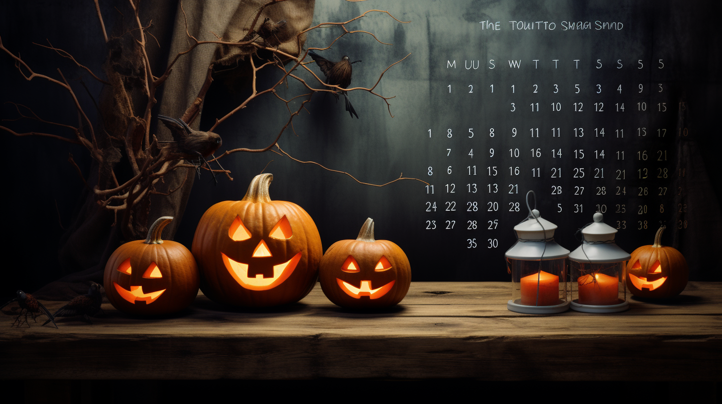 Spooky Schedules Mark Your Calendars for Halloween 2024! Countdown